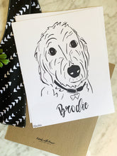 Load image into Gallery viewer, Custom Pet Portrait - Drawing
